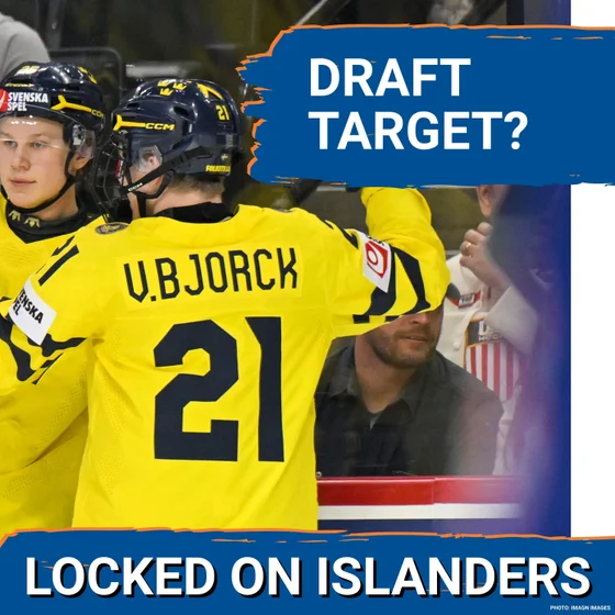 SCOUTING ALERT: Islanders Consider Viggo Bjorck to BOOST Roster Speed and Playmaking