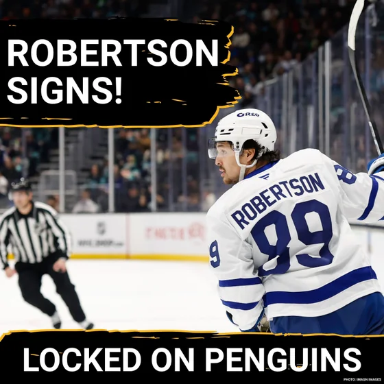 Penguins SIGN Nick Robertson AND hire a new front office member!