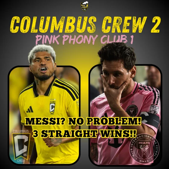 Columbus Crew win 2-1 | MESSI? NO PROBLEM! | 3 straight wins!!