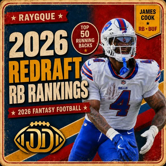 2026 Fantasy Football Running Back Rankings: Top 50 RBs for Your Draft