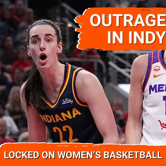 Caitlin Clark Leaves Injured After Controversial No-Call | Mercury vs Fever Ends in CHAOS