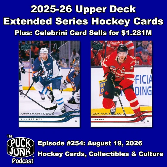 2025-26 Upper Deck Extended Series Hockey Cards