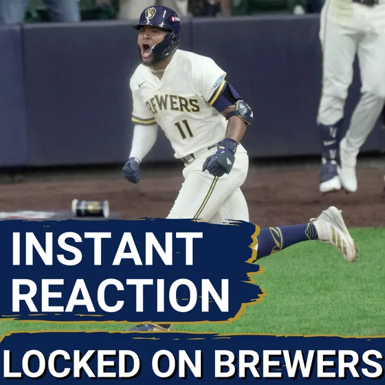 BREWERS POSTCAST: JACKSON CHOURIO WALKS IT OFF! Brewers Take 2-0 NLDS Lead