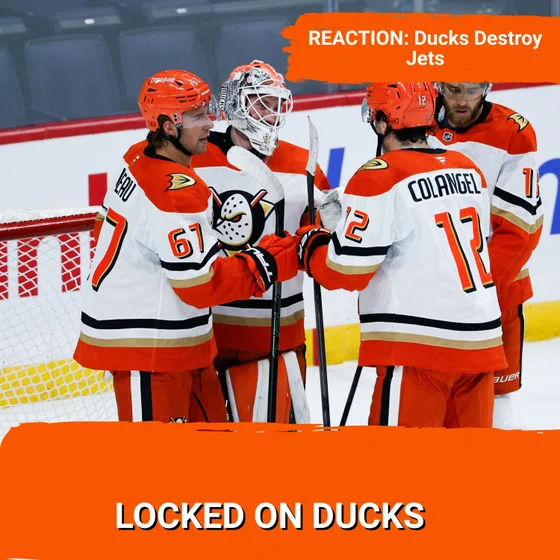 REACTION: Ducks Destroy Jets