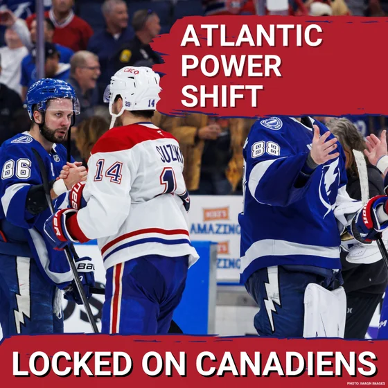 SHIFTING POWER in the Atlantic: Will the Montreal Canadiens or Tampa Bay Lightning CONTROL the division? Special Crossover Episode!