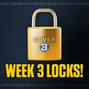 Week 3 LOCKS 🔒 Best Bets, Against The Spread Picks, Moneyline Sprinkles & More! | Cover 3
