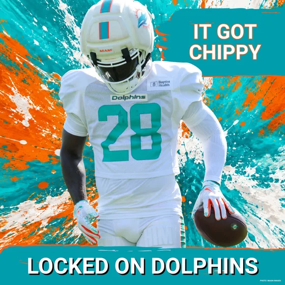 Dolphins Vs. Giants Joint Practice Gets Chippy, Trade Speculation & Much More