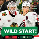 BLACKHAWKS POSTGAME: Chicago Battles Minnesota to OT in Preseason Opener Loss | CHGO Blackhawks