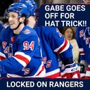 Gabe Perreault HAT TRICK in Rangers 4-1 win!!! Sky is the limit for Gabe, and was the Jonathan Quick’s finale?