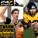 Iowa Football Passing Over/Unders, Standouts from Basketball Practice on Swarmcast