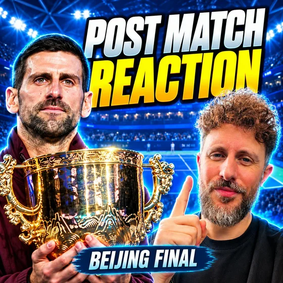 Djokovic Wins 102nd Title! 🏆 De Minaur Retires | Beijing Final Post Match Reaction