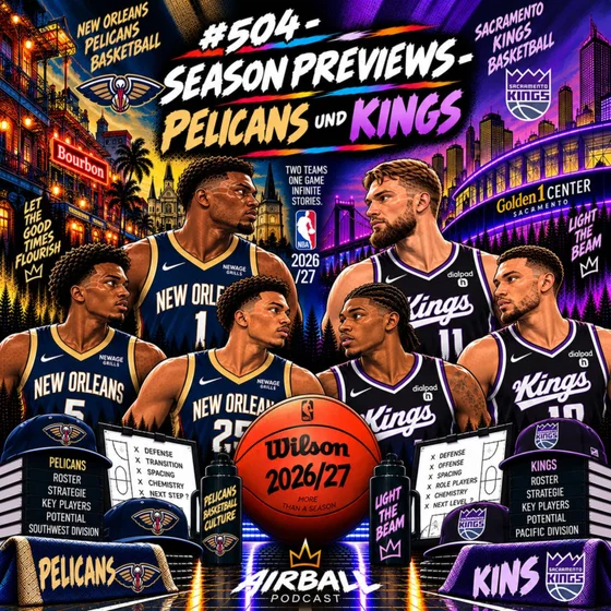 #504 Season Previews - Pelicans und Kings