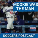 DODGERS POSTCAST Mookie Betts helps the Dodgers complete the sweep with an 8th inning 3 run shot.