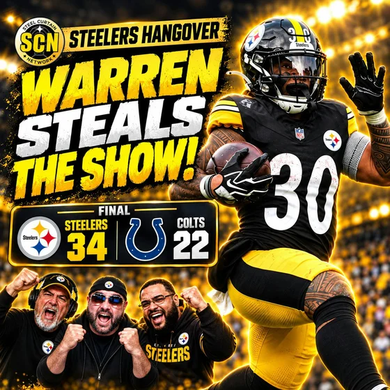 Steelers Hangover: Warren Steals the Show! Steelers Put Away the Colts