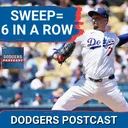 DODGERS POSTCAST: BLAKE SNELL on the mound DOMINATING to wrap up the sweep!
