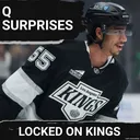 UNEXPECTED: LA Kings Quinton Byfield inspires the team with an unexpected FIGHT. Looks to set a tone