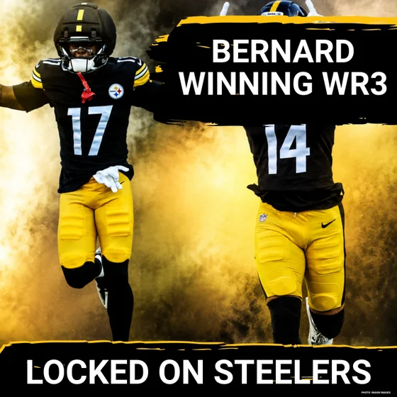 Steelers' Germie Bernard Winning WR3 Role vs Roman Wilson | Patrick Graham's Plans for Nick Herbig