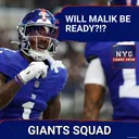 GIANTS SQUAD SHOW: Malik Nabers Update, Kayvon Rumors & RB Outlook