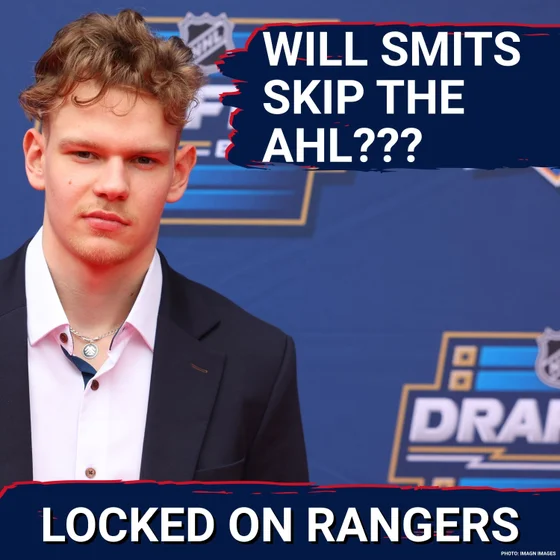 ALERT: Alberts Smits to make Rangers Opening Night roster? It’s possible! Chris Drury meets with media!