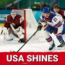 Larkin and Team USA SHINE as Men's Ice Hockey Tournament Begins