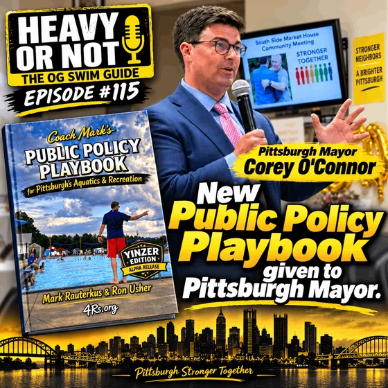 Launch & Gifting Coach Mark's Public Policy Playbook: Aquatics and Recreation 4 Yinzers