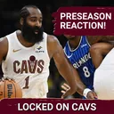 James Harden and Mario Hezonja Shine in Cleveland Cavaliers Preseason Win Over Orlando Magic