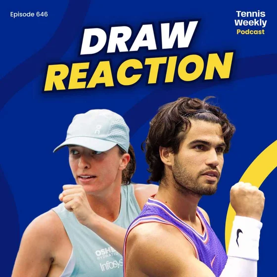 US Open Preview! Alcaraz's lucky draw, Swiatek vs Rybakina AGAIN + can Sabalenka stay at No.1?