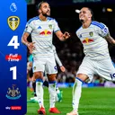 Calvert-Lewin stars as Leeds thrash Newcastle to go third