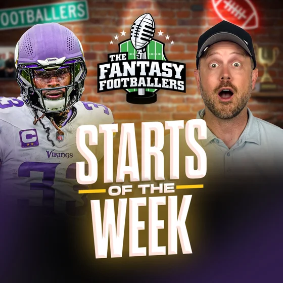 Starts of the Week + Week 7 Games, Lamar Watch! - Fantasy Football Podcast for 10/22
