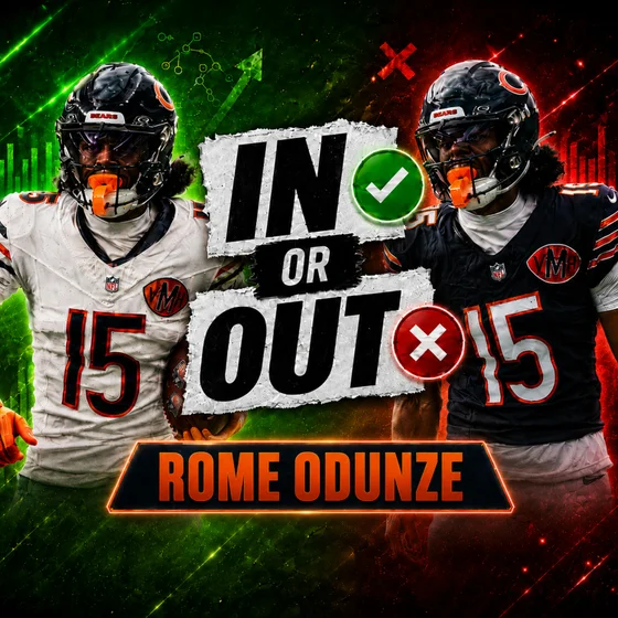 Are We Still In on Rome Odunze? 2026 Fantasy Football Outlook