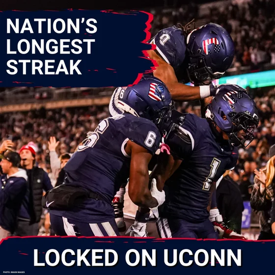 STREAK: UConn Huskies Football SHOCKS College Football With Nation's Longest Winning Run