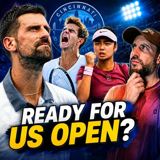 Djokovic OUT! 😮 Jodar COMEBACK! 🔥 Eala SHINES again ✨ Cincinnati Masters 2026 | GTL Tennis Podcast