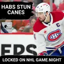 GAME NIGHT: Habs EXPLODE in opening period at Carolina. Rusty CANES can't overcome Montreal start