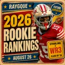 2026 Dynasty Rookie Rankings UPDATE 🚨 Biggest Risers, Fallers & Preseason Shakeups