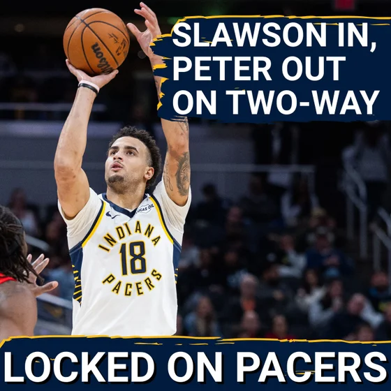 Why Indiana Pacers signed Jalen Slawson to two-way + waived Taelon Peter | What is next for roster?