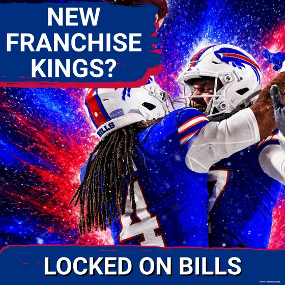 LEGACY: Buffalo Bills’ Josh Allen and James Cook Set to DOMINATE Franchise Record Books