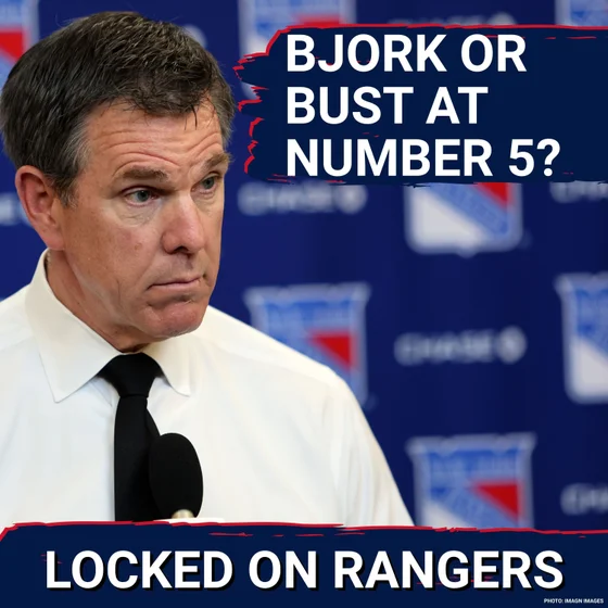 ALERT: Viggo Bjork or BUST at No. 5 for Rangers?! Why Chris Drury MUST consider the talented forward!