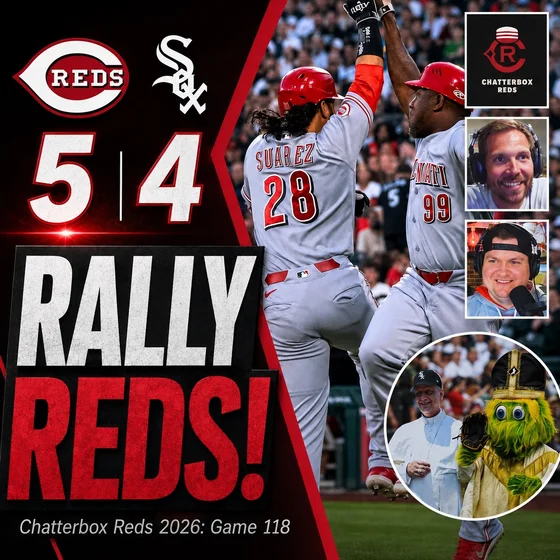 Game 118 - Reds 5, White Sox 4 (Reds RALLY to WIN in Extras!)