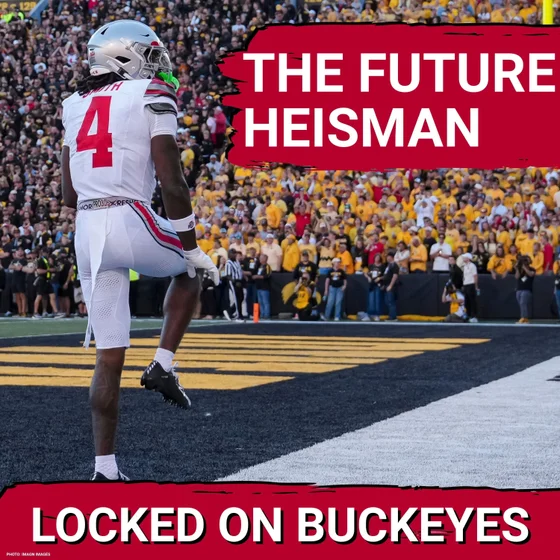 UNSTOPPABLE: Ohio State's Jeremiah Smith DOMINATES Iowa, Eyes Heisman After RECORD Start