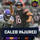 BEARS POSTGAME: Caleb Williams INJURED, Chicago Prays for Good News After Loss to MIN | CHGO Bears