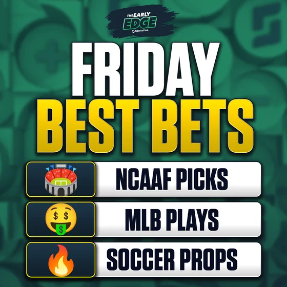 Friday BEST BETS: College Football Picks + MLB Bets + Soccer Props