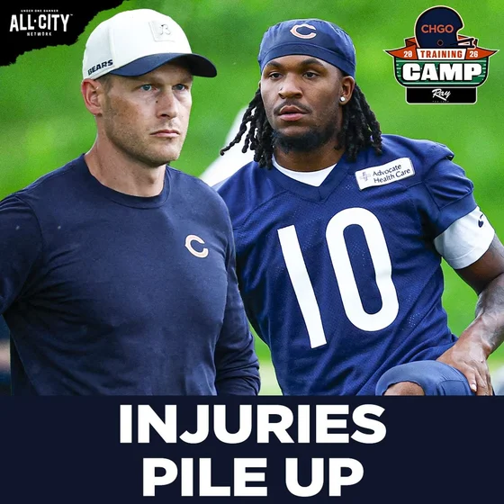 GETTING PHYSICAL: Ben Johnson Ramps Up INTENSITY + Luther Burden Exits Early | CHGO Bears