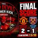 Match Reaction: Manchester United WFC 2 West Ham United 1