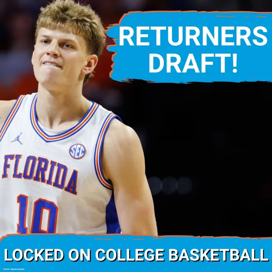 RETURNING PLAYERS DRAFT! Is Florida's Thomas Haugh the first player off the board?