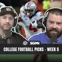 College Football Picks Week 5 | Sports Gambling Podcast (Ep. 2694)