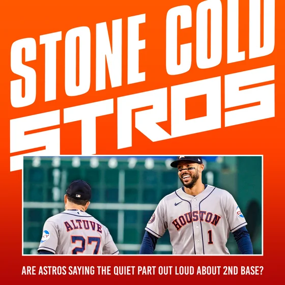 Are Astros saying the quiet part out loud about second base?