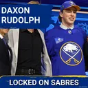 Daxon Rudolph AND Ilia Morozov to Buffalo as the Sabres STAND PAT with their first round picks