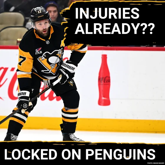 Penguins now dealing with even MORE injuries!