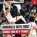 LOUISVILLE BEATS SOUTH FLORIDA FOR FIRST MARCH MADNESS WIN IN 9 YEARS!