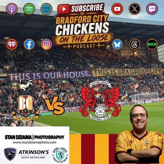 Bradford vs  Leyton Orient #LOFC #OneOrient #bcafc #efl